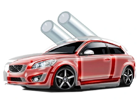 Película protectora transparente para coche
