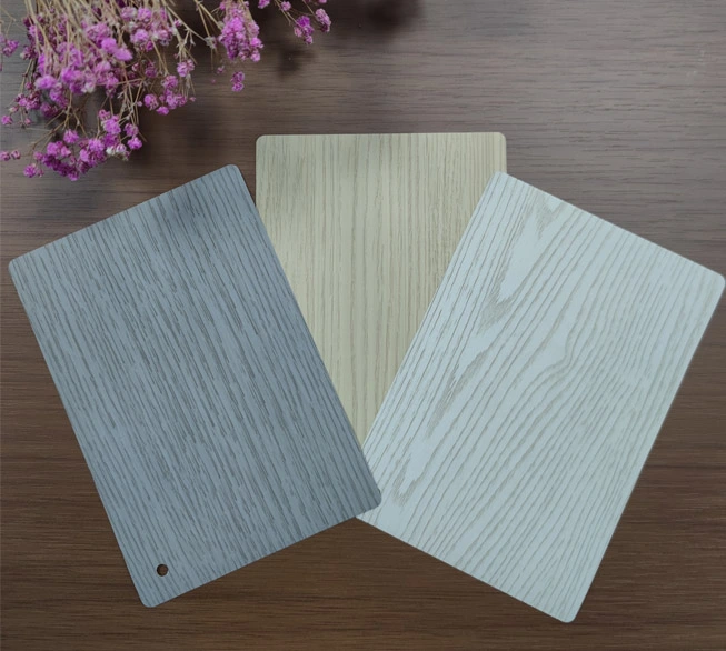 Película de chapa de madera biónica de PVC